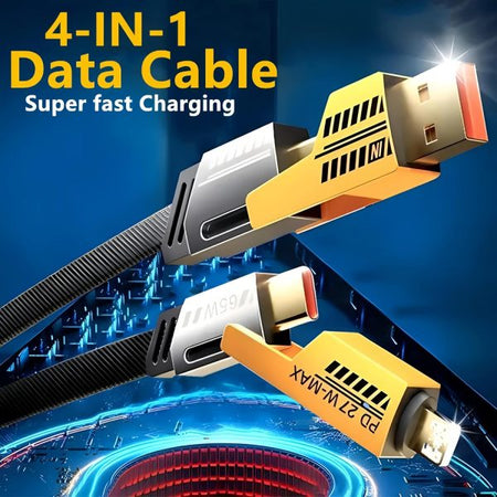 4-in-1 Multi Usb  Fast Charging Cable