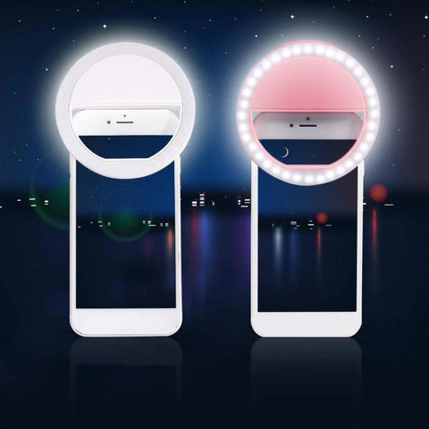 Smart Touch LED Ring Lights for Smartphones
