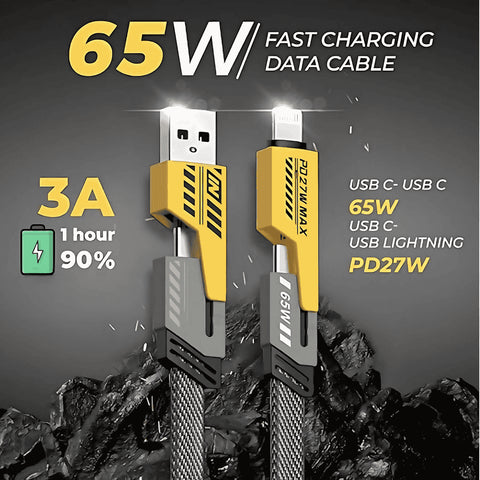 4-in-1 Multi Usb  Fast Charging Cable